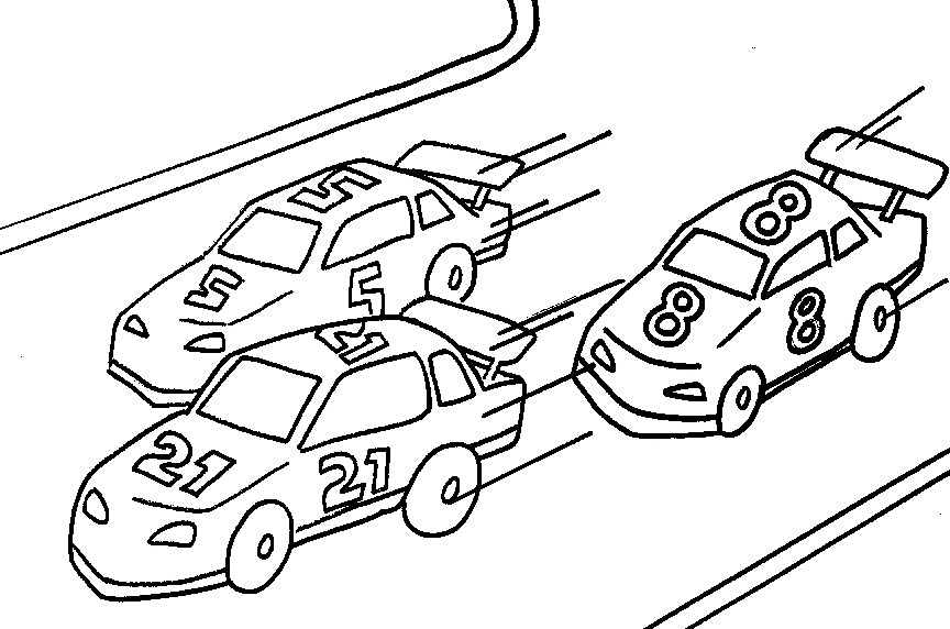 Race Car Coloring Pages For Kids
 Free Printable Race Car Coloring Pages For Kids