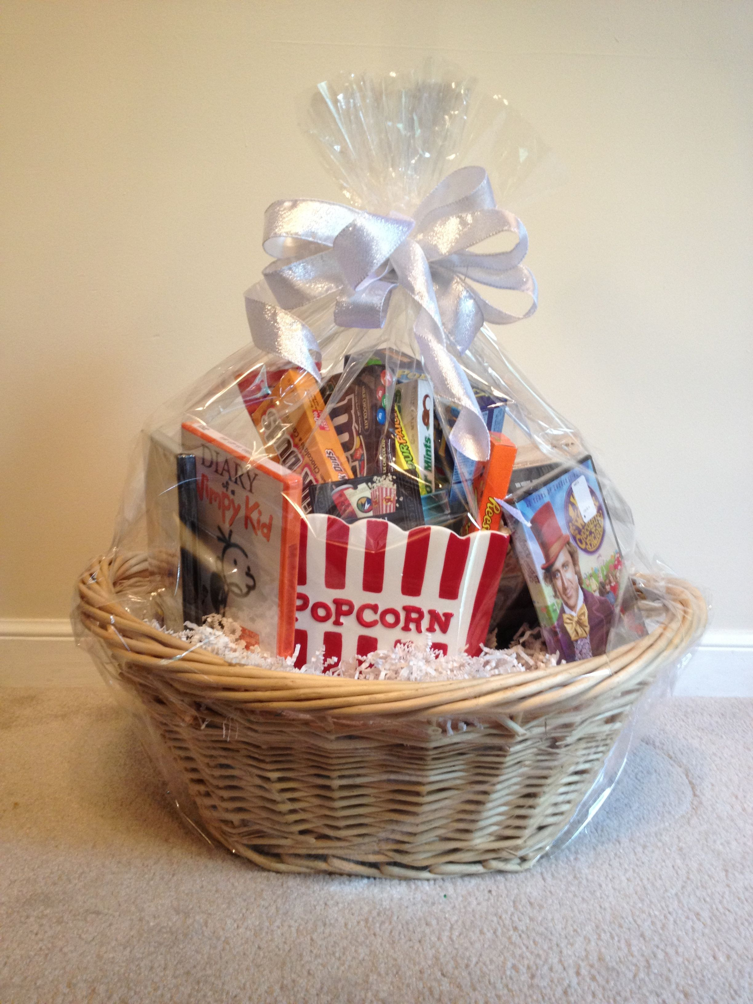 Best ideas about Raffle Gift Basket Ideas
. Save or Pin Family movie night basket for raffle Now.