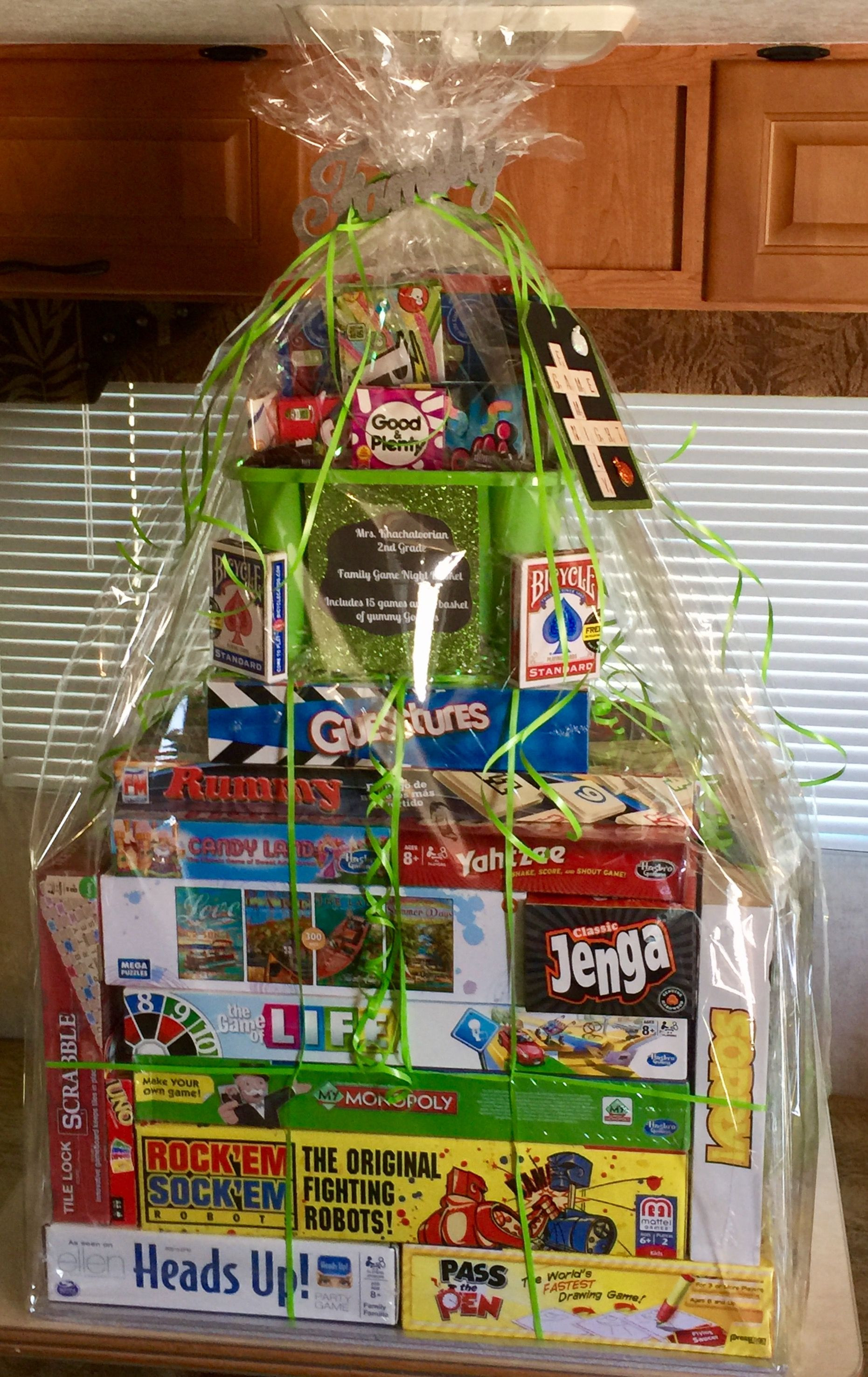 Best ideas about Raffle Gift Basket Ideas
. Save or Pin Family game night raffle basket Now.