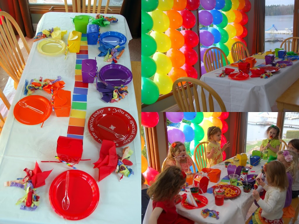 Rainbow Birthday Party Ideas
 Rainbow Birthday Party – A to Zebra Celebrations