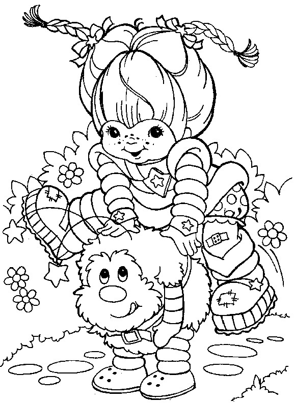 Rainbow Brite Coloring Pages
 Animations A 2 Z Coloring pages of Rainbow Brite