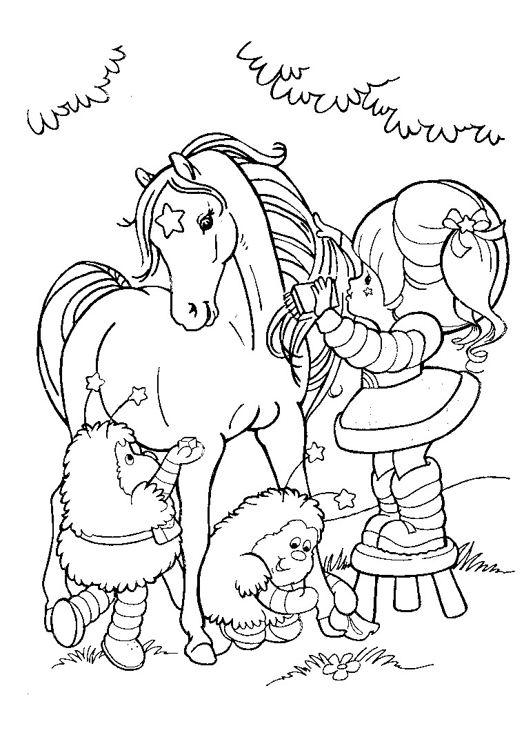 Rainbow Brite Coloring Pages
 Rainbow Brite Coloring Pages