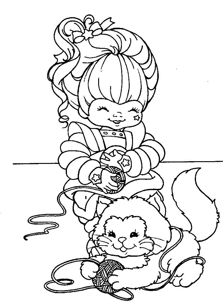 Rainbow Brite Coloring Pages
 Rainbow Brite Coloring Pages Bestofcoloring
