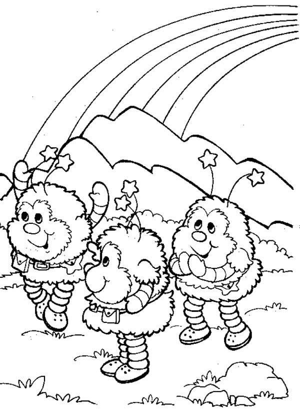 Rainbow Brite Coloring Pages
 Rainbow Bright Free Colouring Pages
