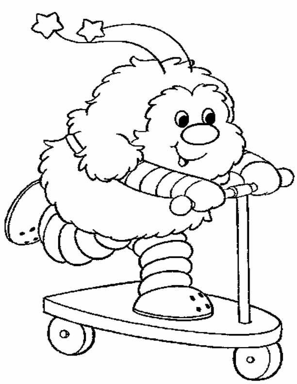 Rainbow Brite Coloring Pages
 Rainbow Brite Cartoons Coloring Home