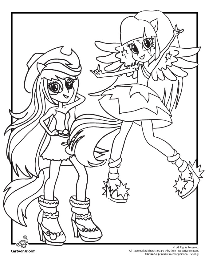 Rainbow Rock Coloring Pages
 My Little Pony Coloring Pages Rainbow Dash Equestria Girls