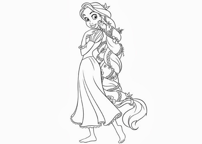 Rapunzel Coloring Pages
 Rapunzel Coloring Pages Best Coloring Pages For Kids