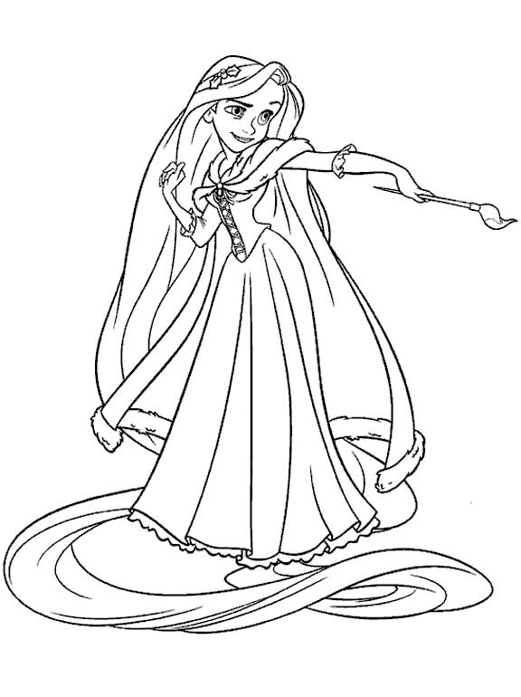 Rapunzel Coloring Pages
 Rapunzel Coloring Pages Best Coloring Pages For Kids