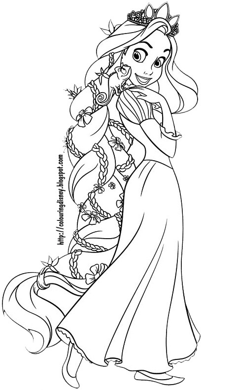 Rapunzel Coloring Pages
 rapunzel coloring pages