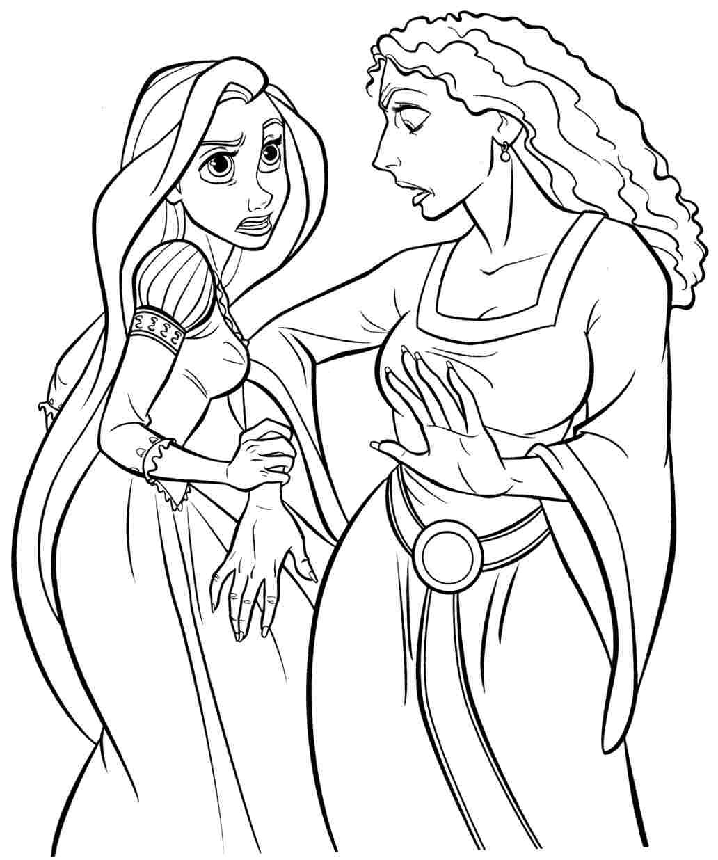 Rapunzel Coloring Pages
 rapunzel coloring pages