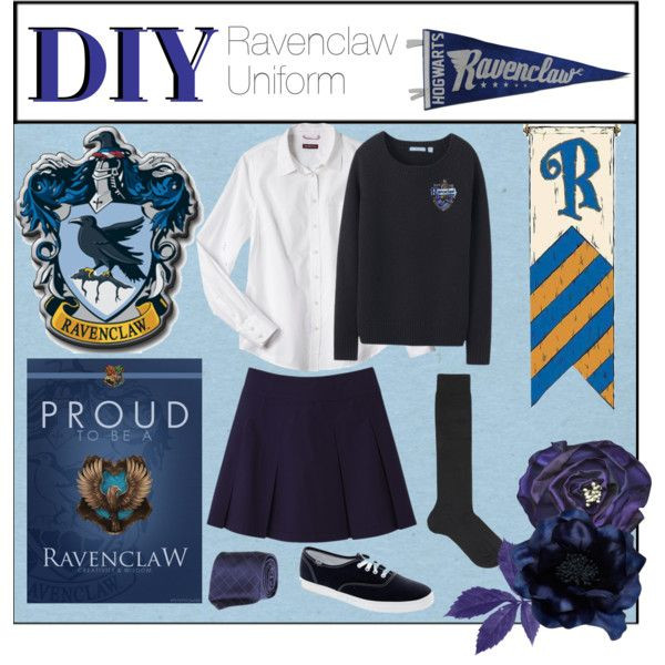 Ravenclaw Costume DIY
 DIY Halloween Costume Harry Potter