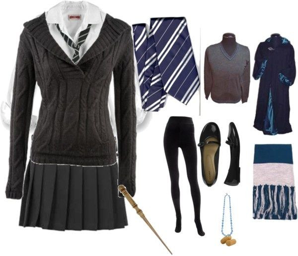 Ravenclaw Costume DIY
 cute outfits for middle school in winter based on harry