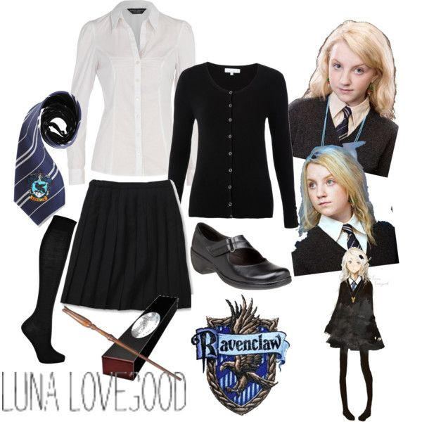 Ravenclaw Costume DIY
 Hogwarts Uniform Ravenclaw Luna Lovegood created by