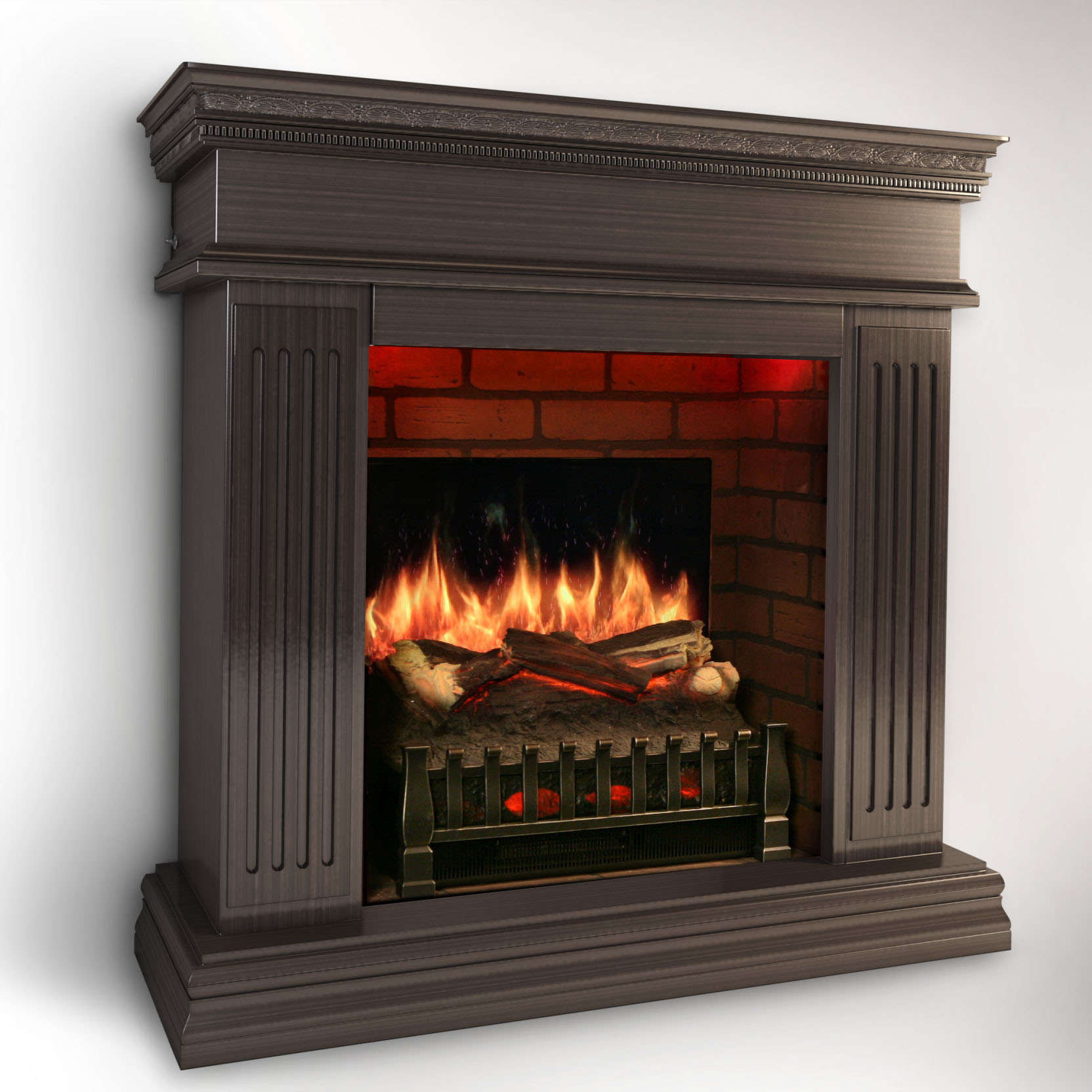 Best ideas about Realistic Electric Fireplace
. Save or Pin MagikFlame Electric Fireplace [EASTERN BLACK WALNUT] Now.