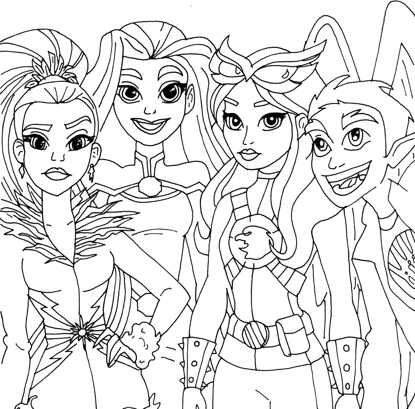 Best ideas about Realistic Superhero Coloring Pages For Teens
. Save or Pin Superhero Girls Coloring Pages thekindproject Now.