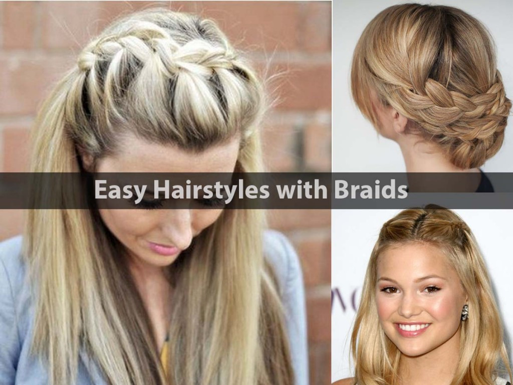 Best ideas about Really Easy Hairstyles
. Save or Pin Easy Hairstyles with Stylish Braids Hairstyle For Women Now.