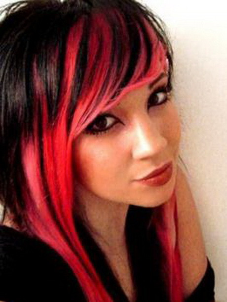 Red And Black Hairstyles
 Black and red hairstyles