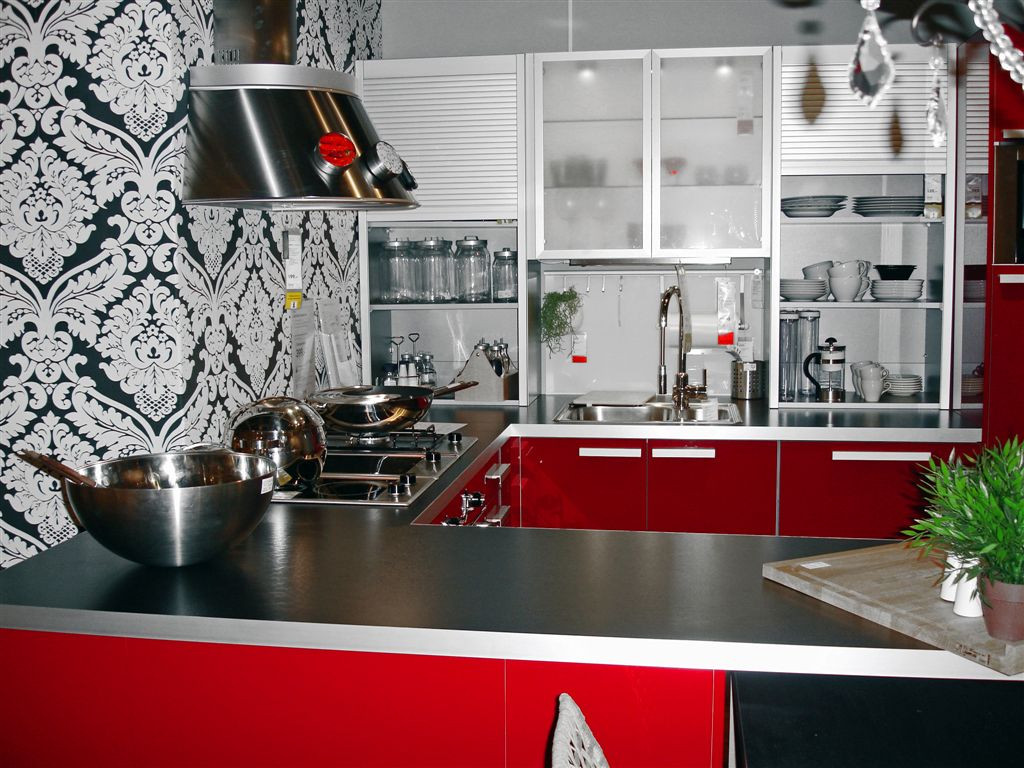 Best ideas about Red And Black Kitchen Decorating Ideas
. Save or Pin Create Incredible Kitchen with Red Kitchen Cabinet Now.