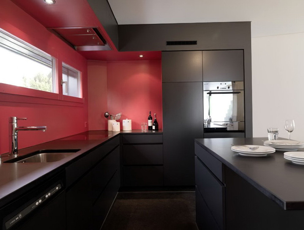 Best ideas about Red And Black Kitchen Decorating Ideas
. Save or Pin Kitchen Cabinets Black And Red Home Design Ideas K C R Now.