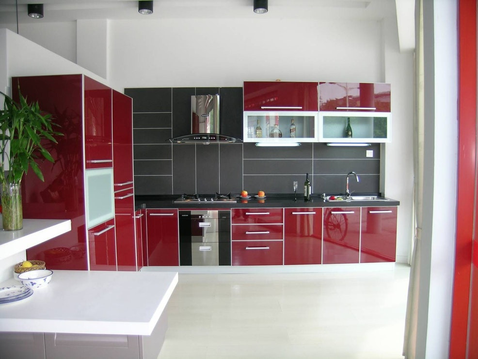 Best ideas about Red And Black Kitchen Decorating Ideas
. Save or Pin Luxury Red White And Black Kitchen Tiles 9 Kitchen Now.