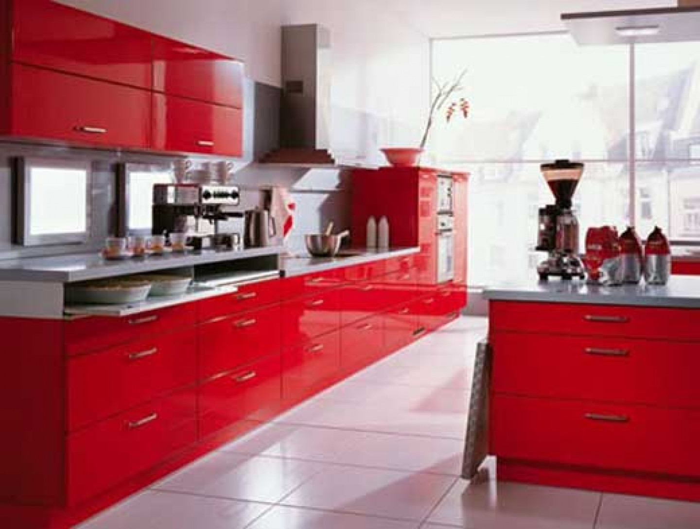 Best ideas about Red Kitchen Decor
. Save or Pin Red And White Kitchen Decor Now.