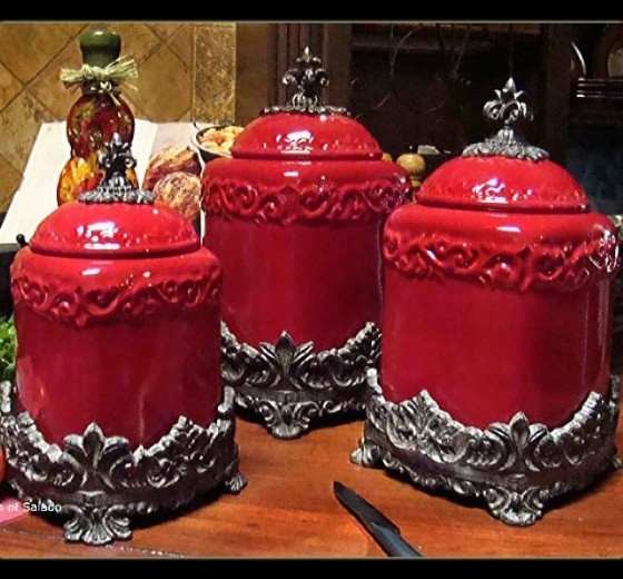 Best ideas about Red Kitchen Decor Sets
. Save or Pin Decorative Kitchen Canisters Sets ‹ Decor Love Now.