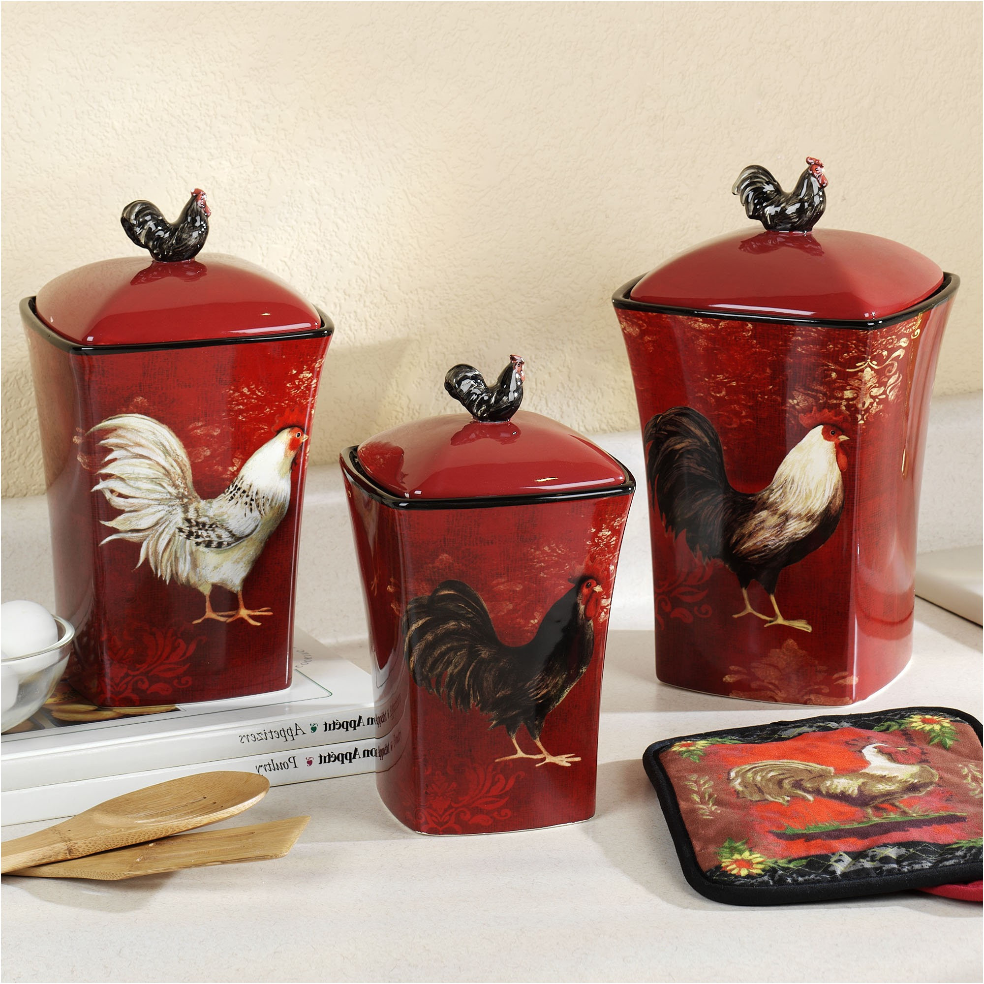 Best ideas about Red Kitchen Decor Sets
. Save or Pin Inspirations Kitchen Theme Decor Sets Art Gallery Now.