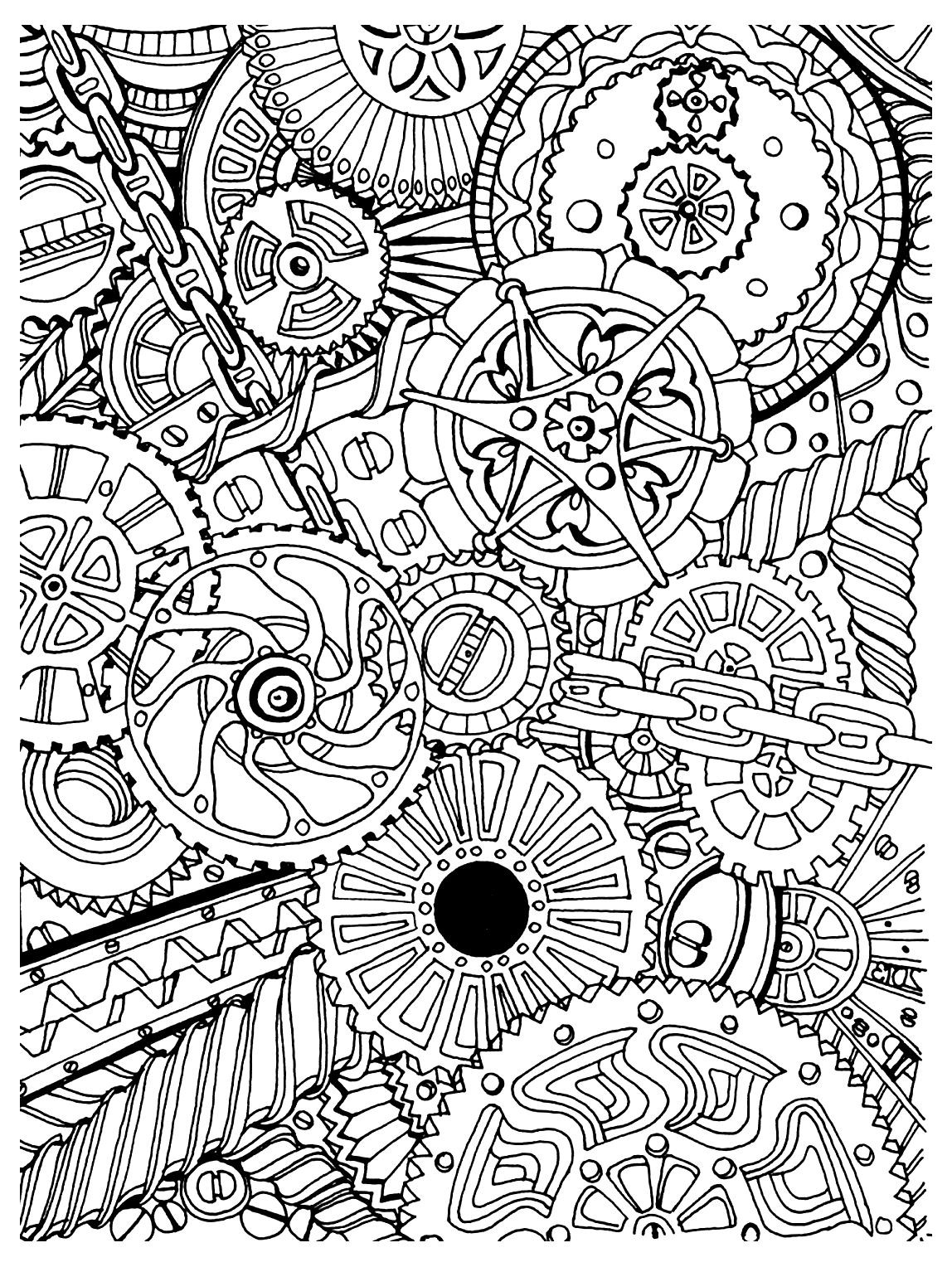 Relax Coloring Sheets For Boys
 Coloriages Zen Adultes