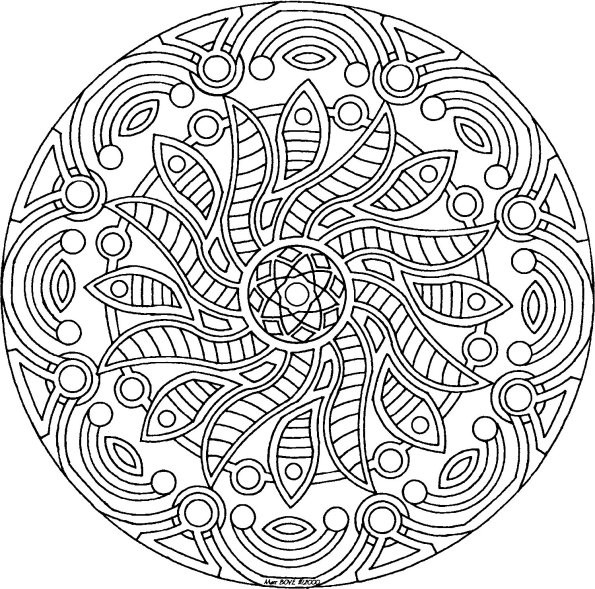 Relax Coloring Sheets For Boys Simple
 Coloriages Mandala Adultes