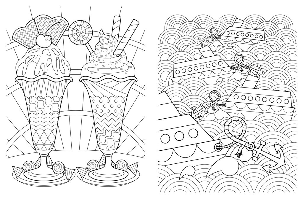 Relaxation Coloring Book
 Relaxation Coloring Pages Free