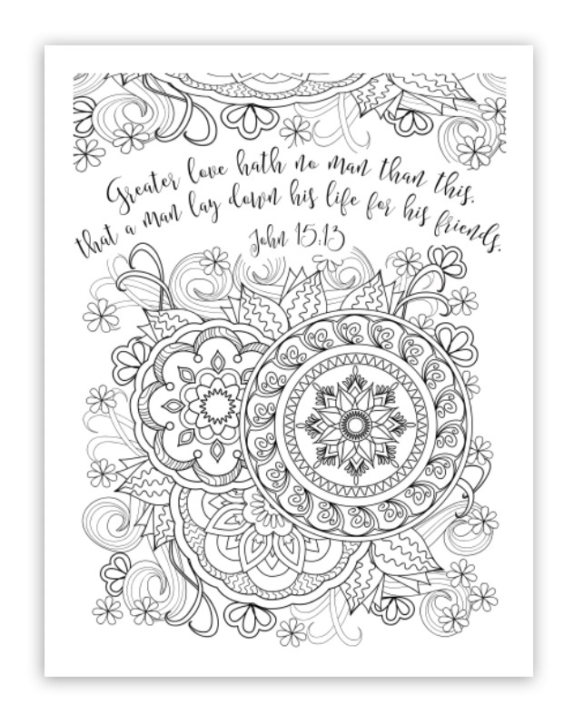 Religious Adult Coloring Books
 Free Christian Coloring Pages for Adults Roundup