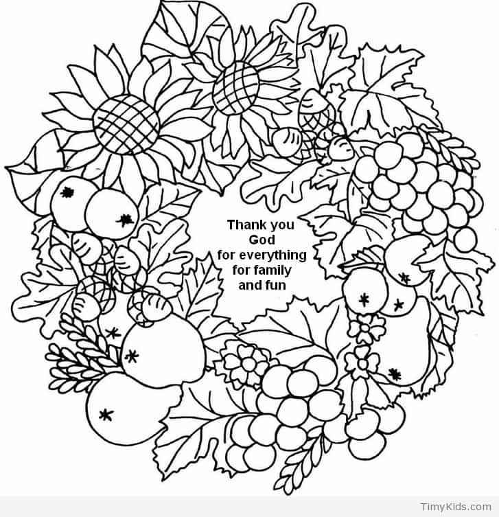 Religious Thanksgiving Coloring Pages For Kids
 christian thanksgiving coloring pages