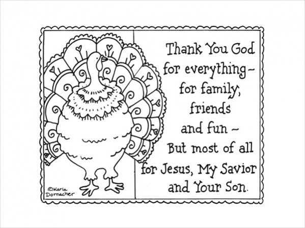 Religious Thanksgiving Coloring Pages For Kids
 10 Thanksgiving Coloring Pages Free PDF Printable Download