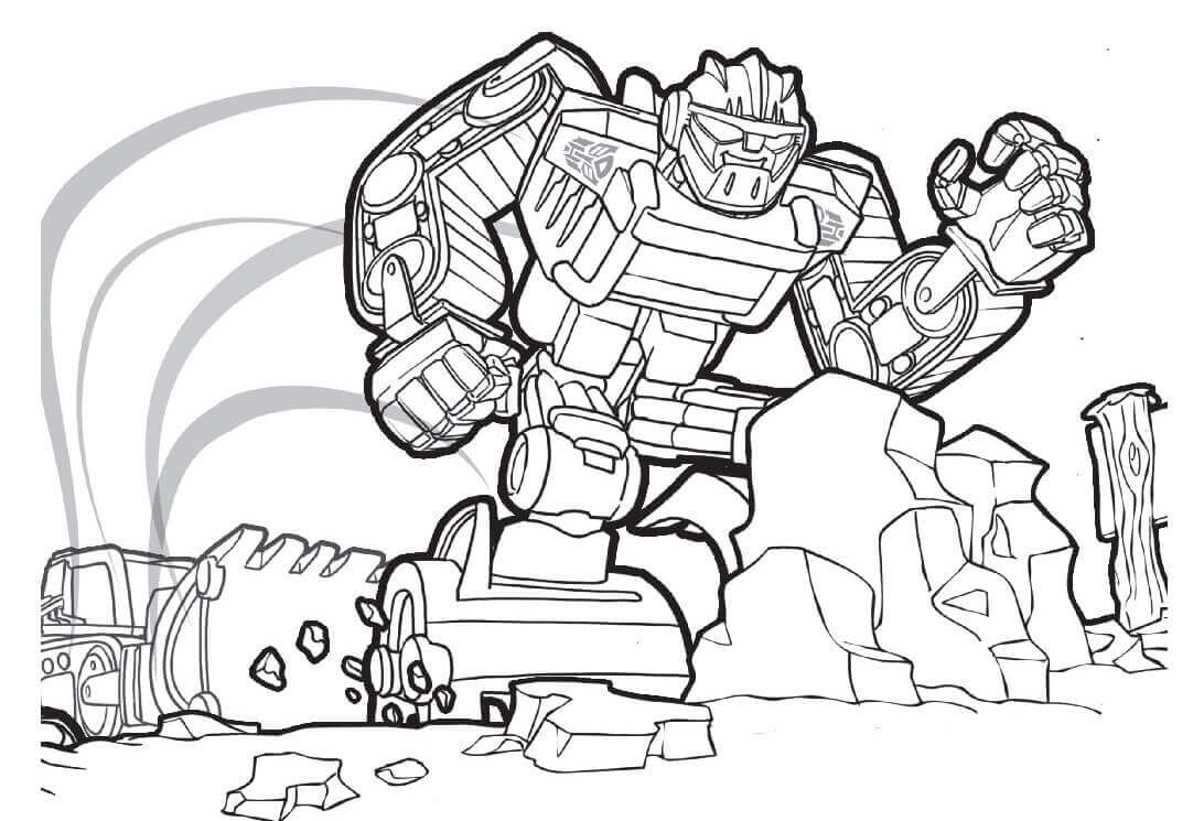 Rescue Bot Coloring Pages
 20 Printable Transformers Rescue Bots Coloring Pages