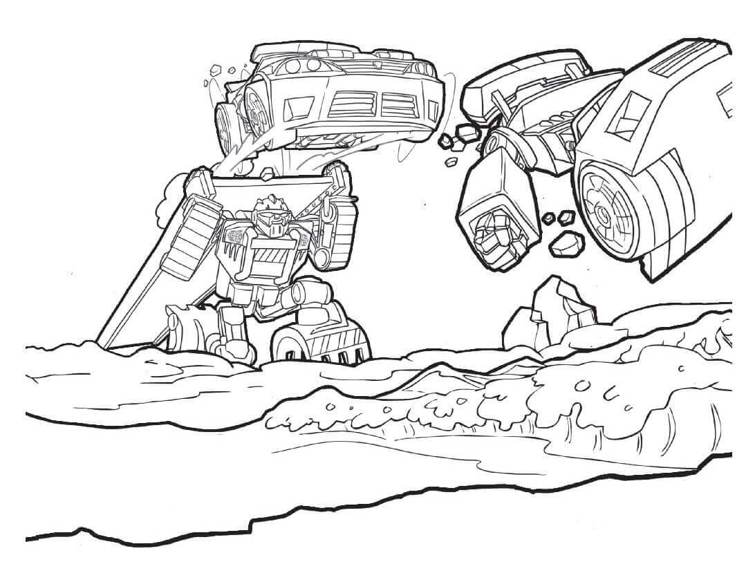 Rescue Bot Coloring Pages
 20 Printable Transformers Rescue Bots Coloring Pages