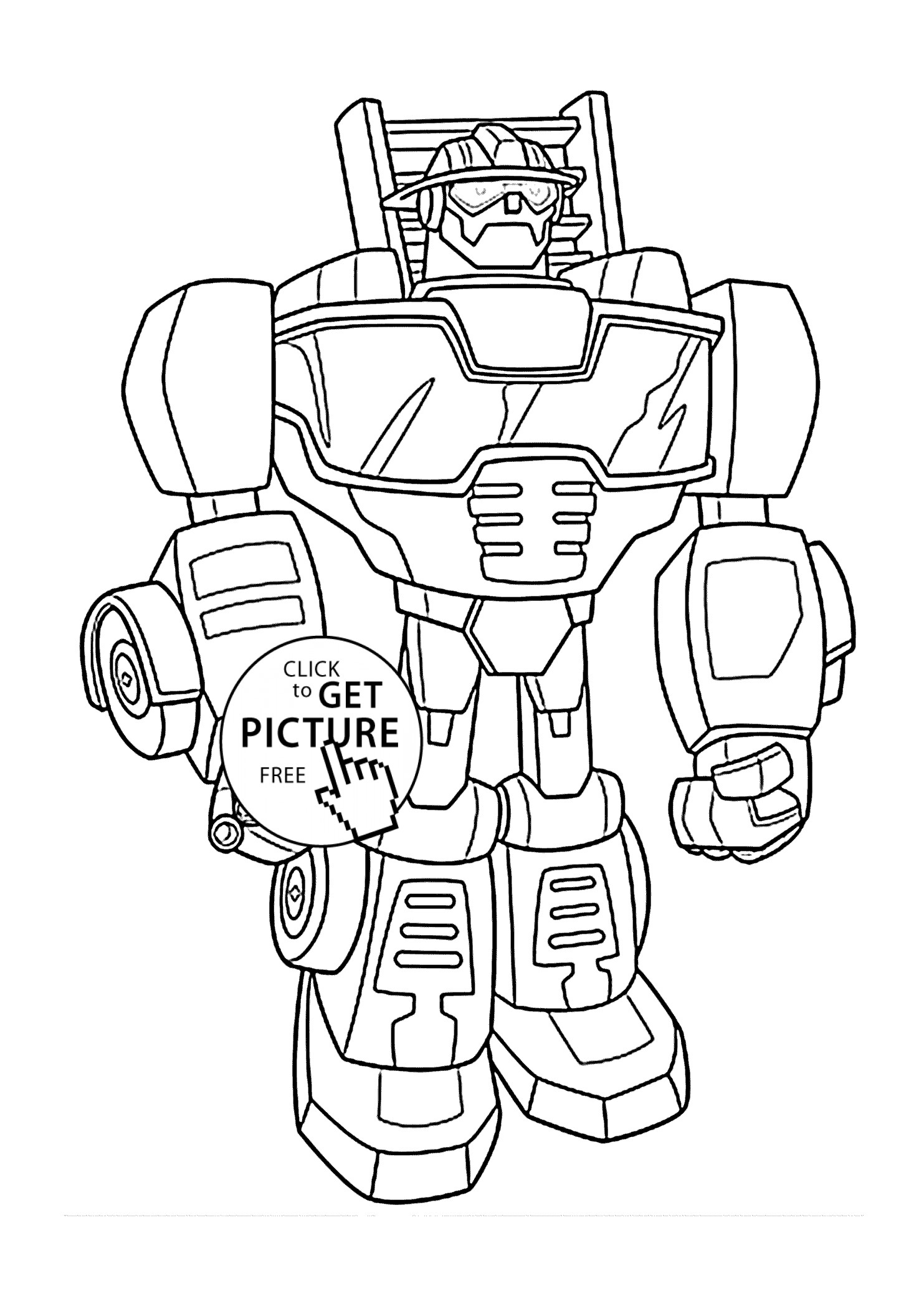 Rescue Bot Coloring Pages
 Heatwave bot coloring pages for kids printable free