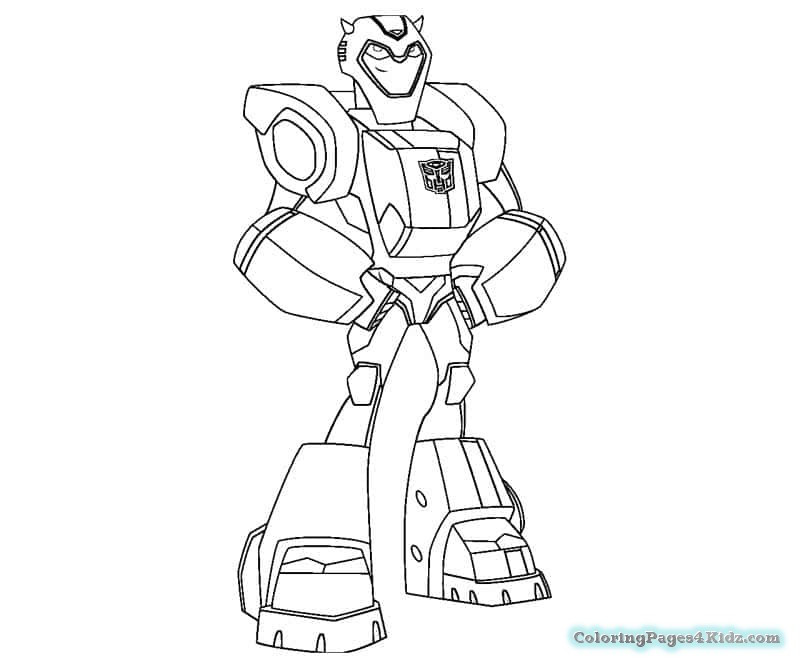 Rescue Bot Coloring Pages
 Bumblebee Rescue Bots Coloring Pages