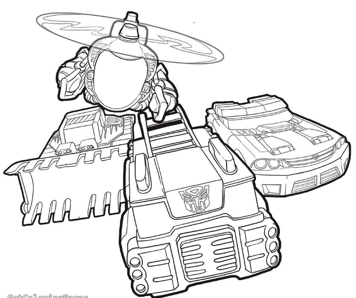 Rescue Bot Coloring Pages
 20 Printable Transformers Rescue Bots Coloring Pages