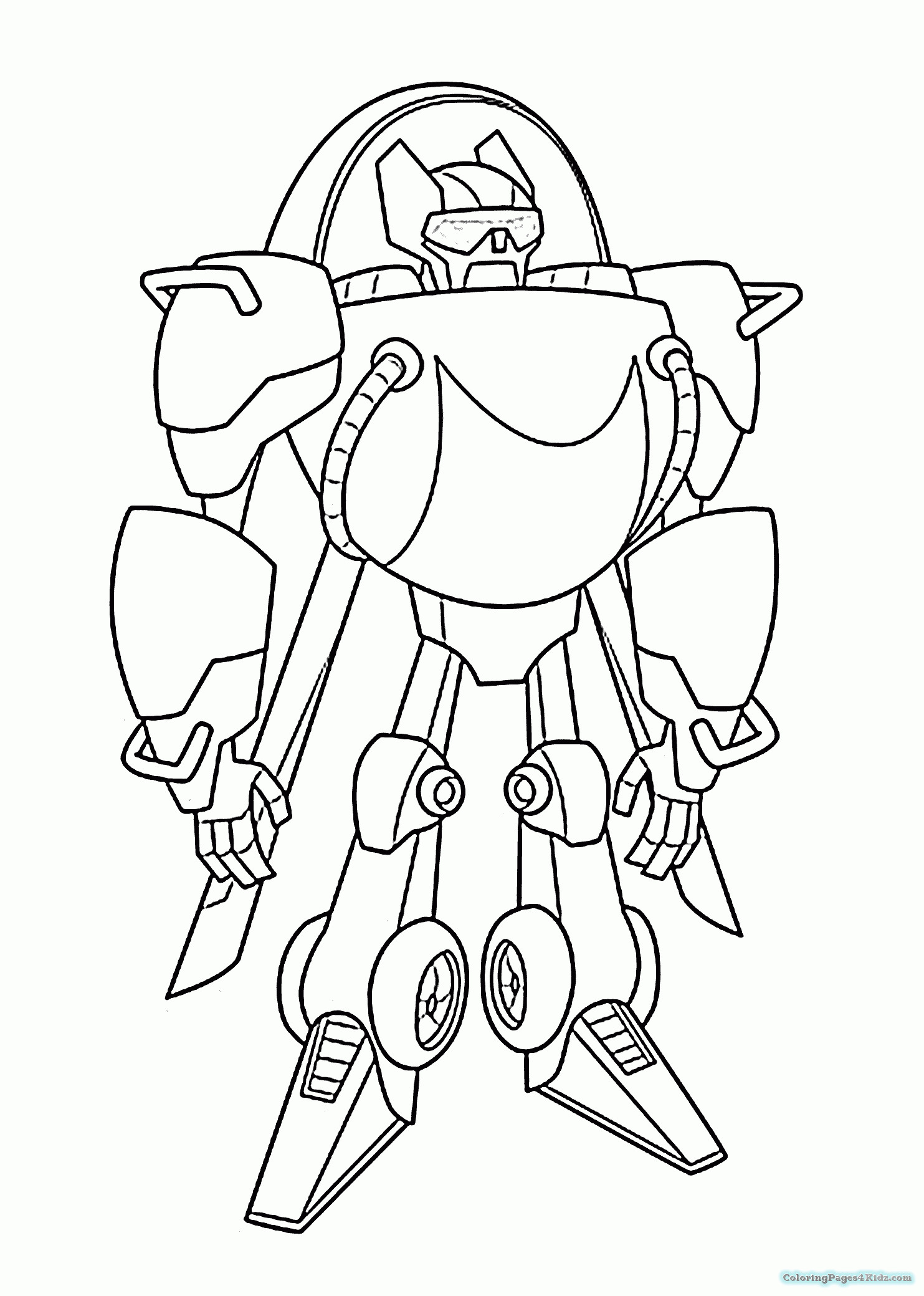 Rescue Bot Coloring Pages
 Rescue Bots Bumblebee Coloring Pages Chase
