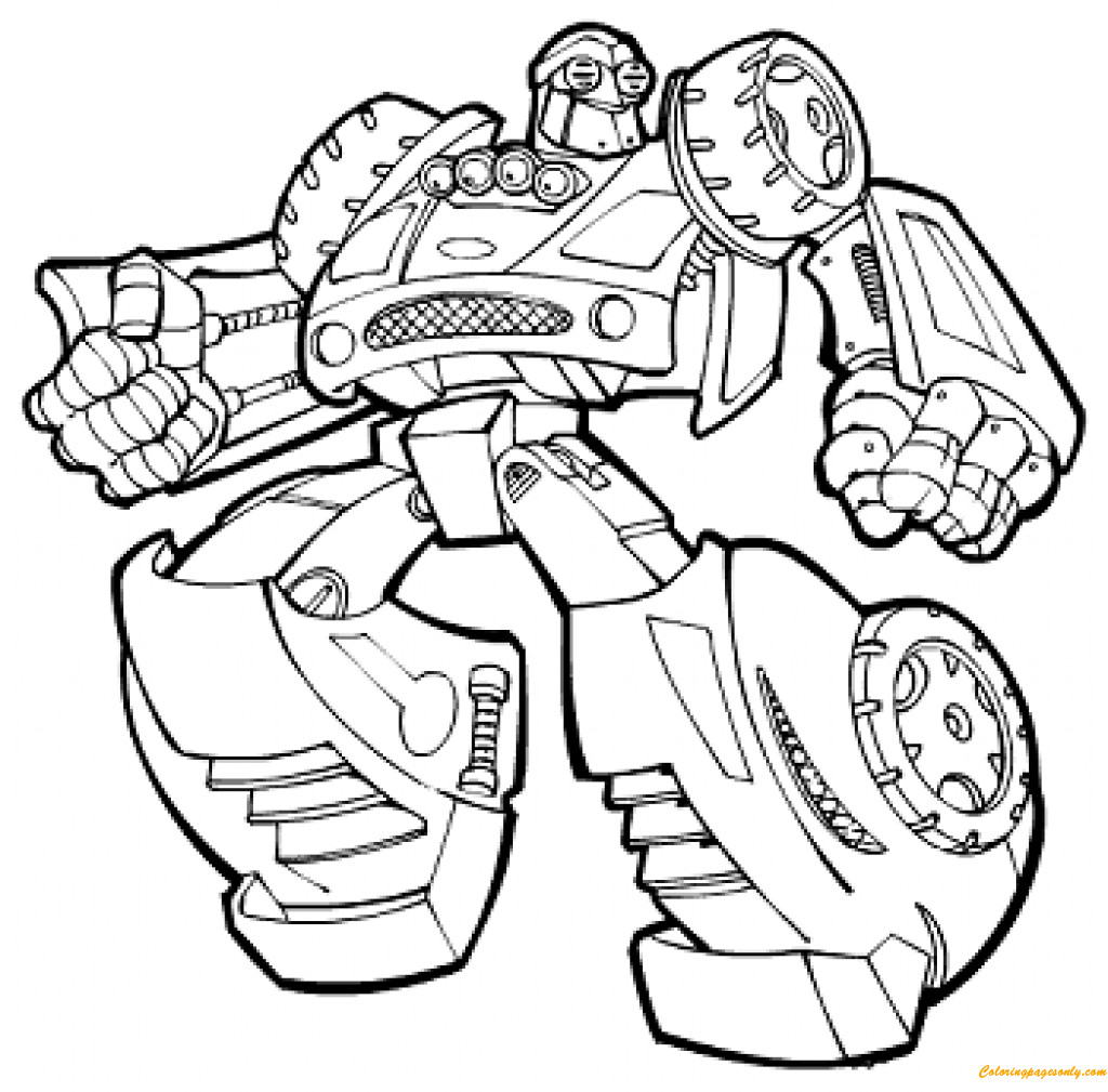 Rescue Bots Coloring Pages
 Transformers Rescue Bots Coloring Page Free Coloring