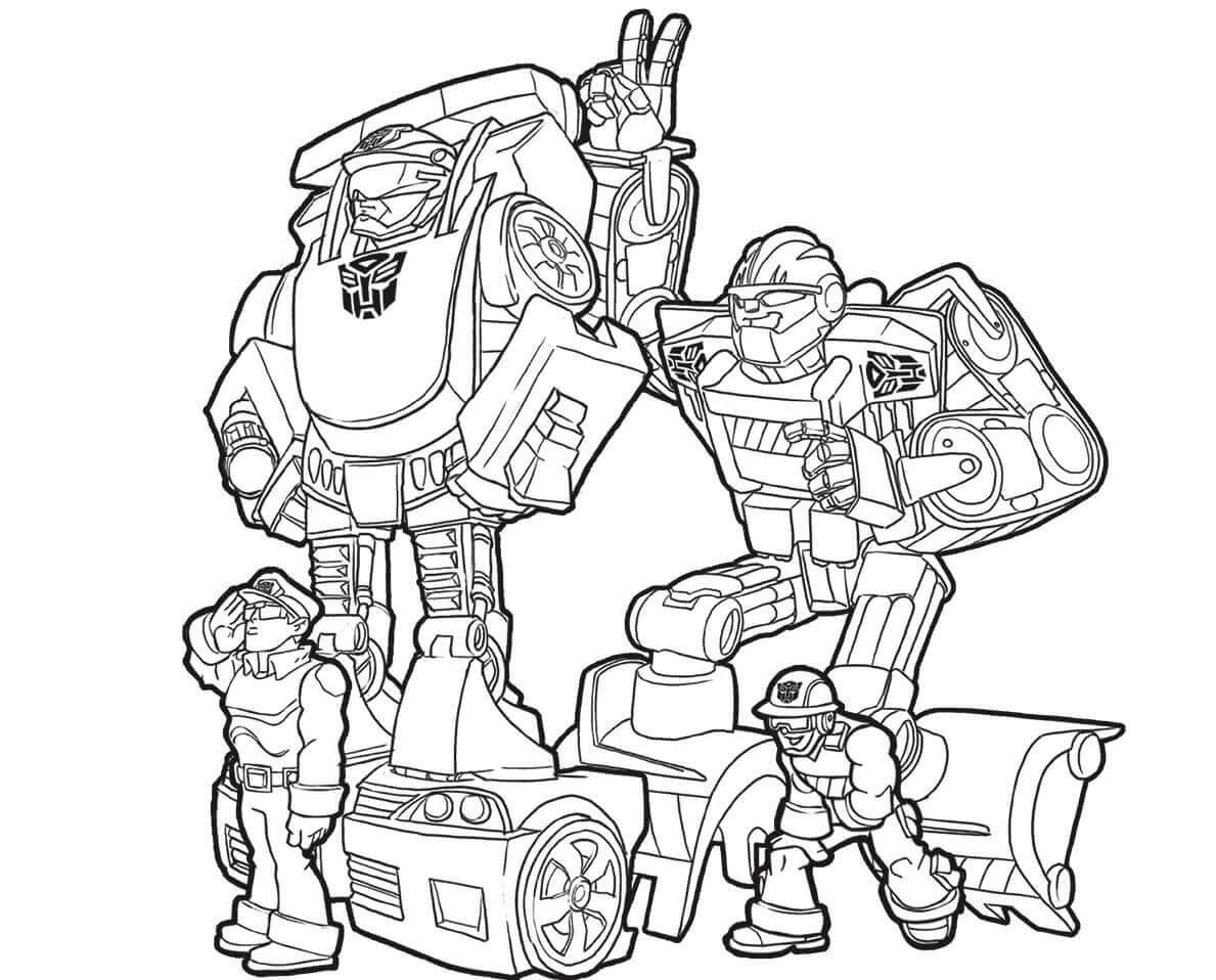 Rescue Bots Coloring Pages
 20 Printable Transformers Rescue Bots Coloring Pages