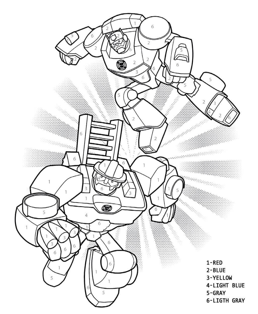 Rescue Bots Coloring Pages
 20 Printable Transformers Rescue Bots Coloring Pages