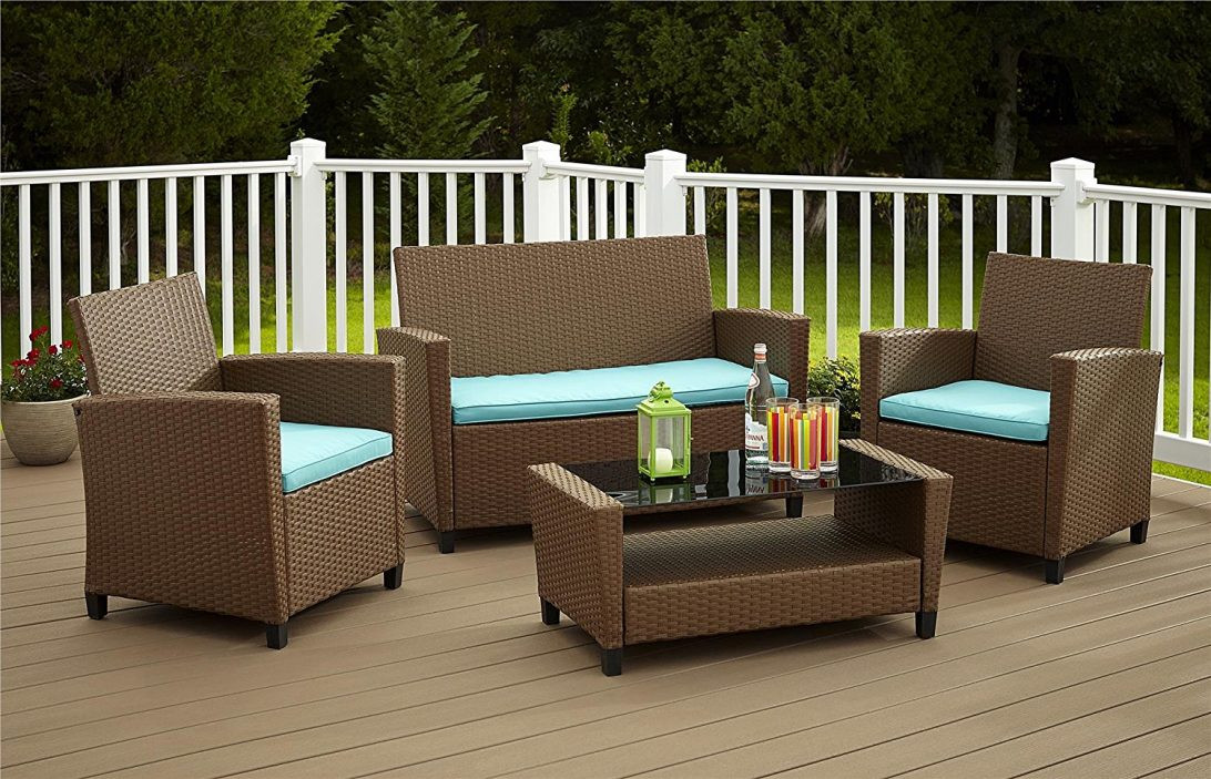 Best ideas about Resin Patio Furniture
. Save or Pin Cosco Products Piece Malmo Resin Wicker Patio Set Outdoor Now.