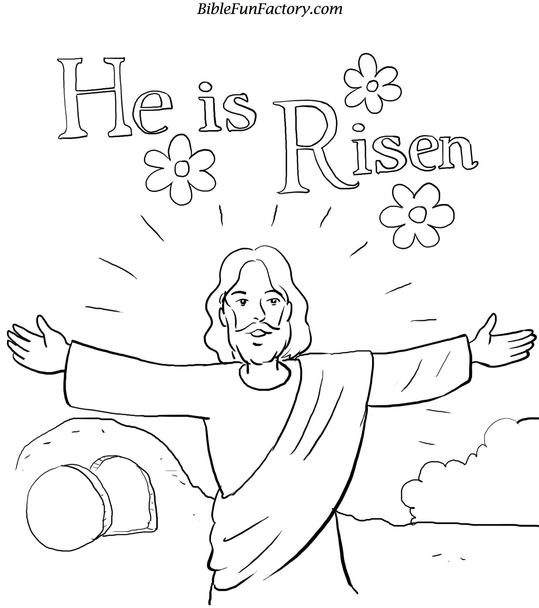 Resurrection Coloring Pages
 Quotes Catholic Easter Printables QuotesGram