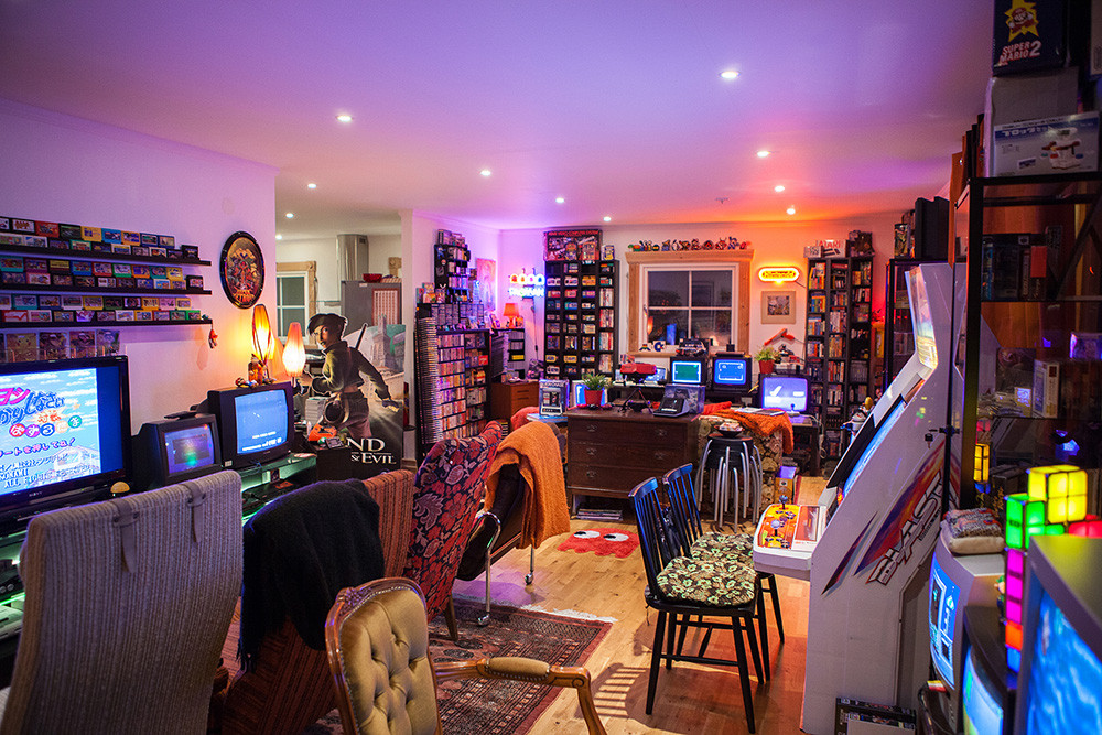 Best ideas about Retro Game Room
. Save or Pin Donkey Kong Pac Man arcade machines and 20 TV screens in Now.