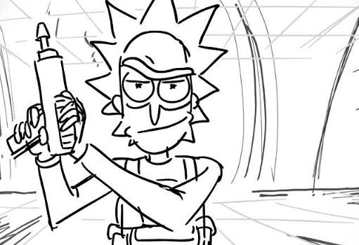 Rick And Morty Coloring Pages
 rick and morty coloring page cartoon