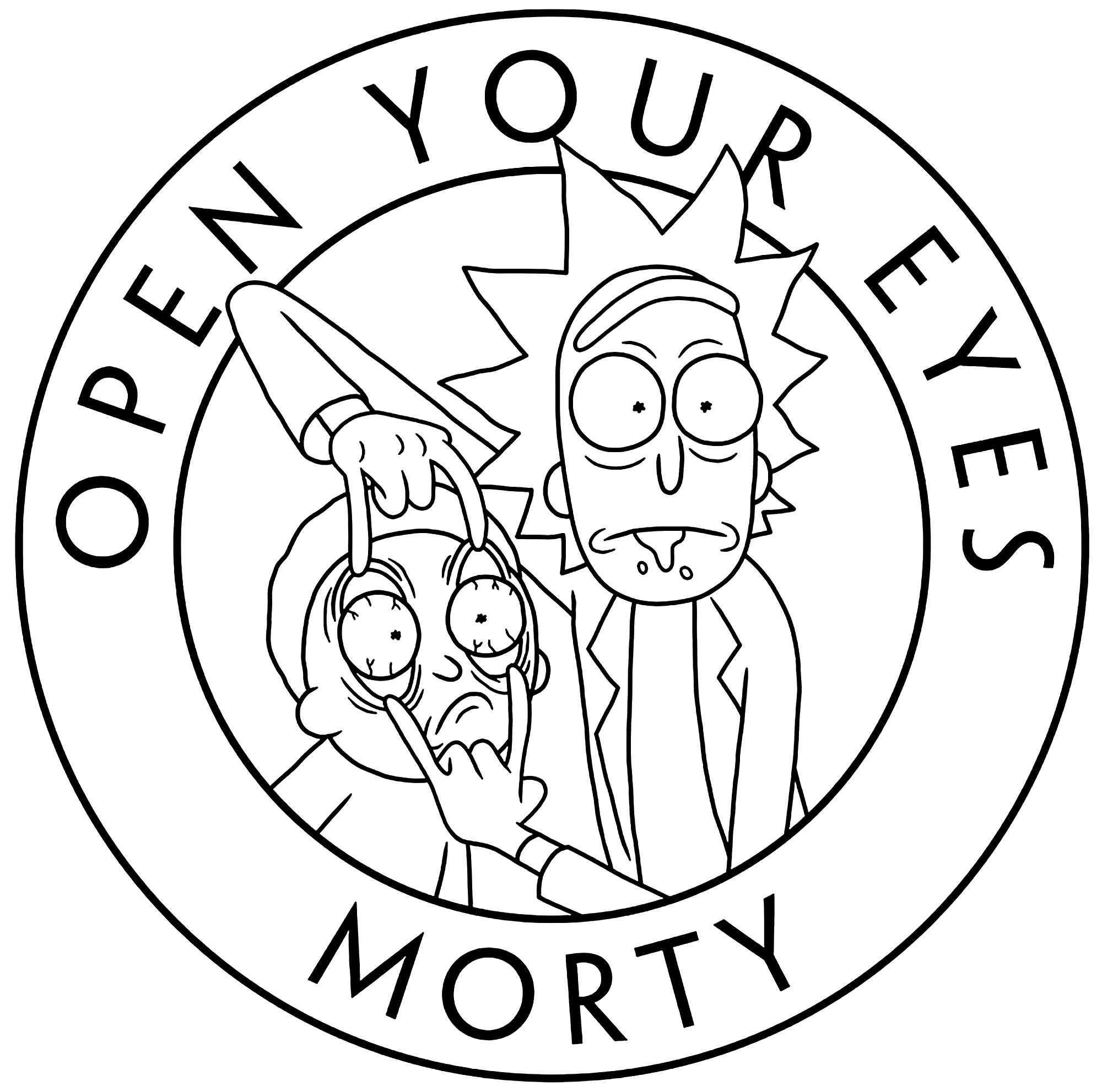Rick And Morty Coloring Pages
 Rick and morty Coloring Pages for Adults
