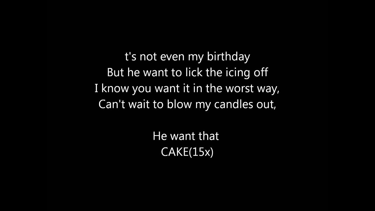 Rihanna Birthday Cake Lyrics
 Rihanna Birthday Cake Lyrics Talk That Talk