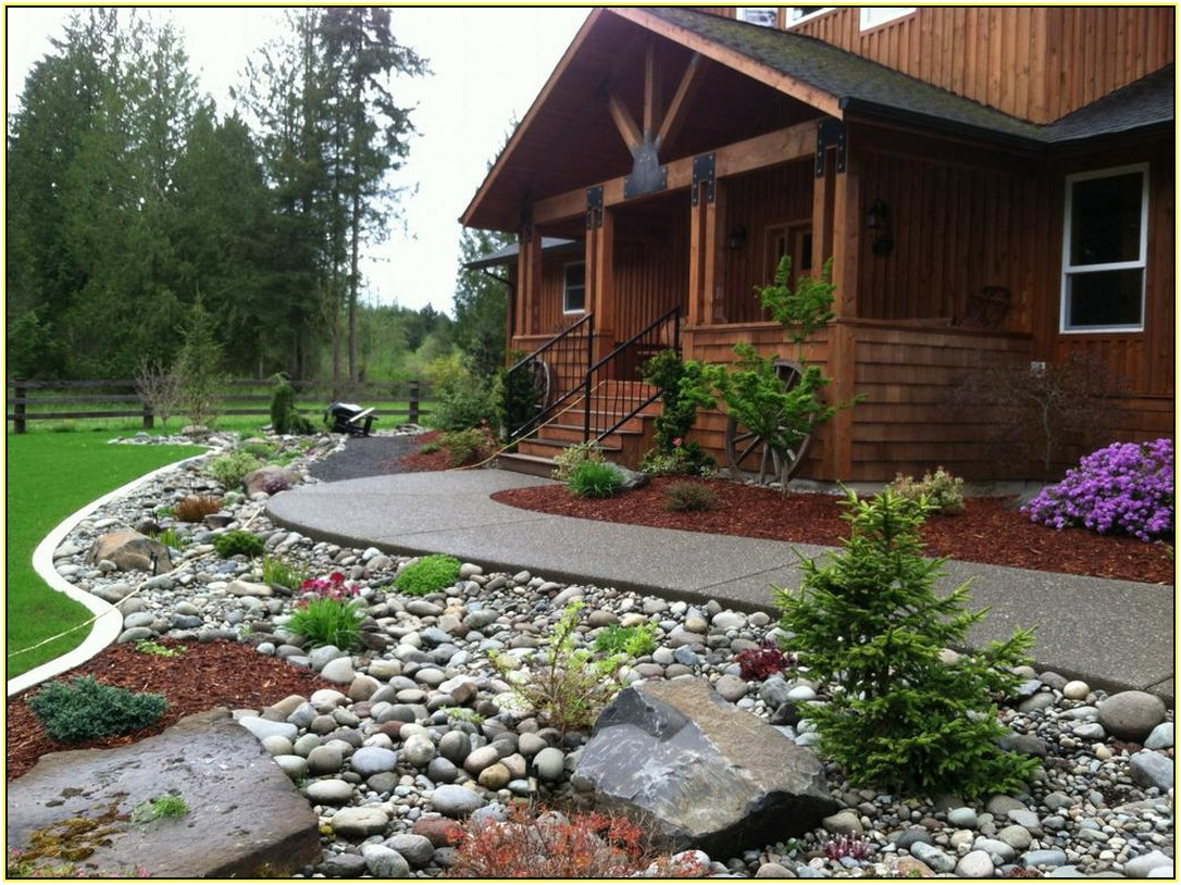 Best ideas about River Rock Landscape
. Save or Pin River Rock Landscaping for Your Natural Exterior Now.