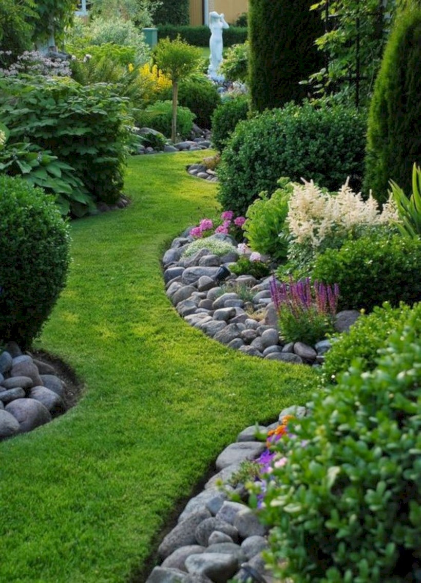 Best ideas about River Rock Landscape
. Save or Pin 17 Creative Ideas Using River Rocks at Home Wartaku Now.